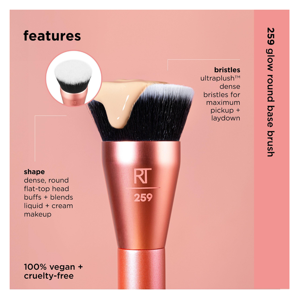 RT FACE GLOW ROUND BASE BRUSH 