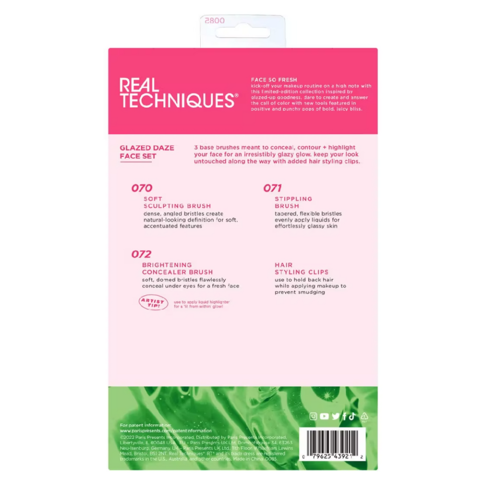 RT NECTAR POP GLAZE FACE KIT - 4 PCS 