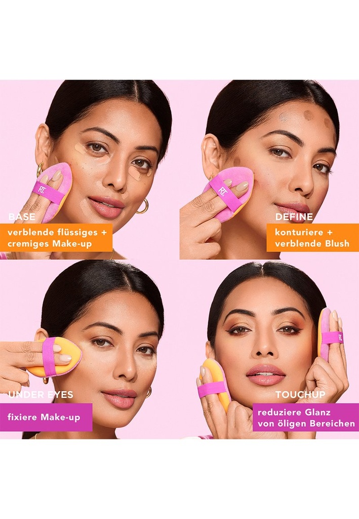 RT MIRACLE 2 IN 1 POWDER PUFF + CASE