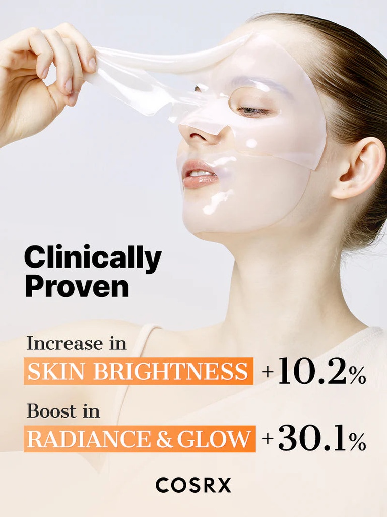 COSRX THE ALPHA ARBUTIN DISCOLORATION CARE HYDROGEL MASK