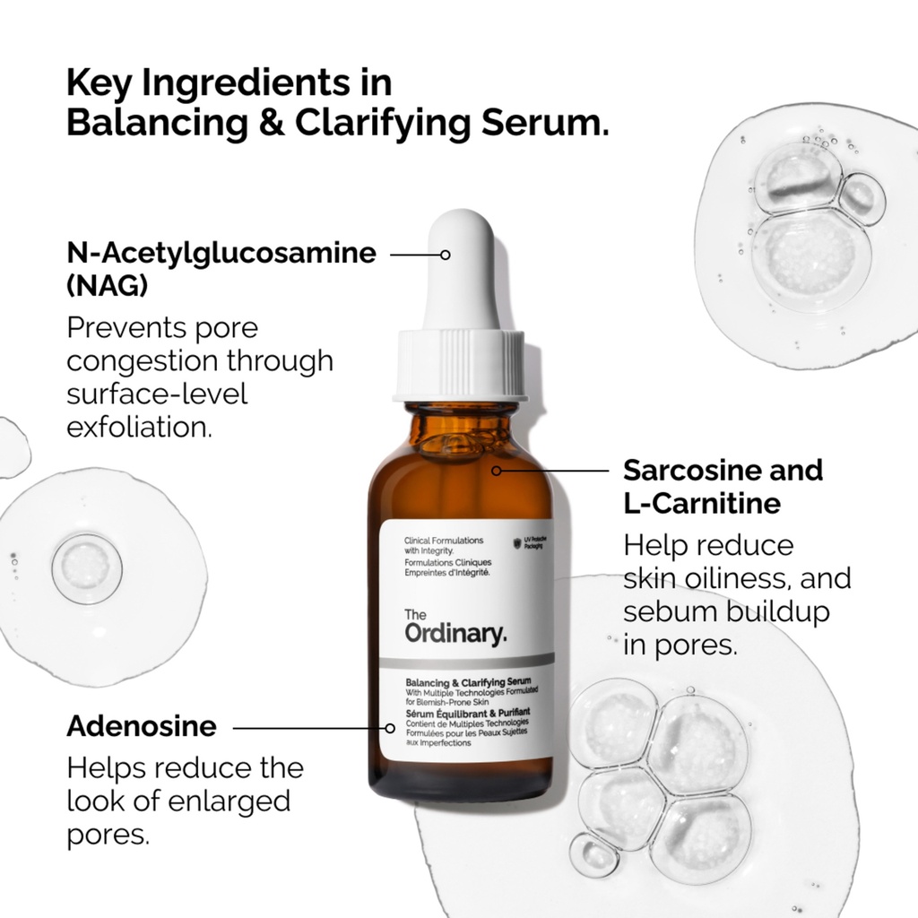 THE ORDINARY Balancing & Clarifying Serum 30 ml
