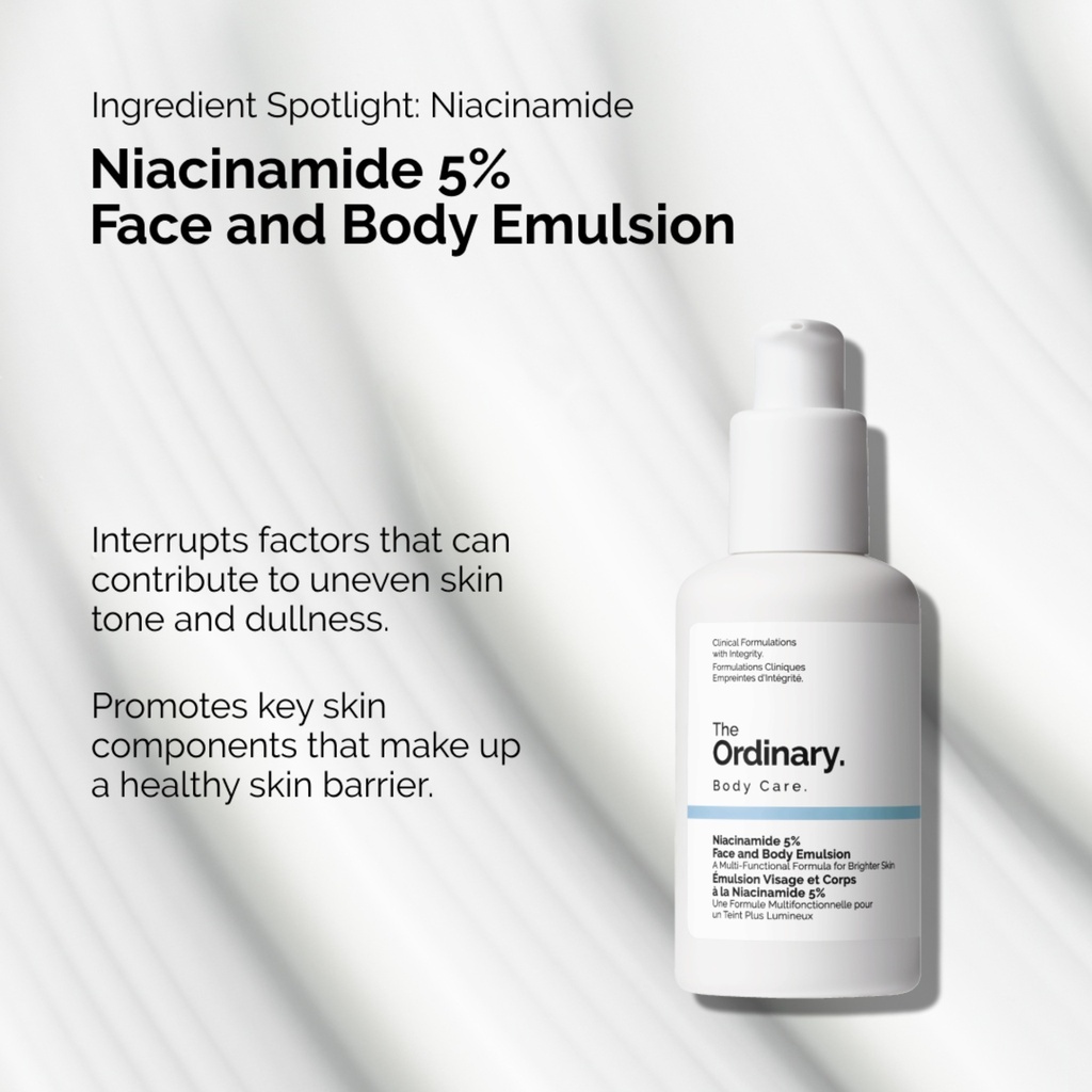 THE ORDINARY Niacinamide 5% Face & Body Emulsion 100 ml