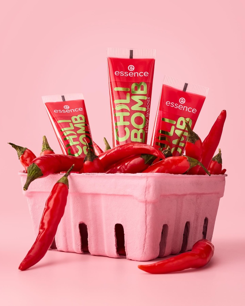 ESSENCE CHILI BOMB SHINY LIPGLOSS 01