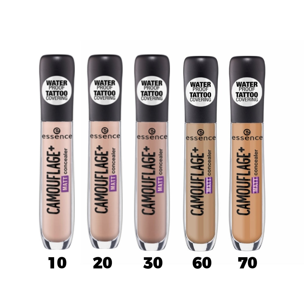 ESSENCE CAMOUFLAGE + MATTE CONCEALER 