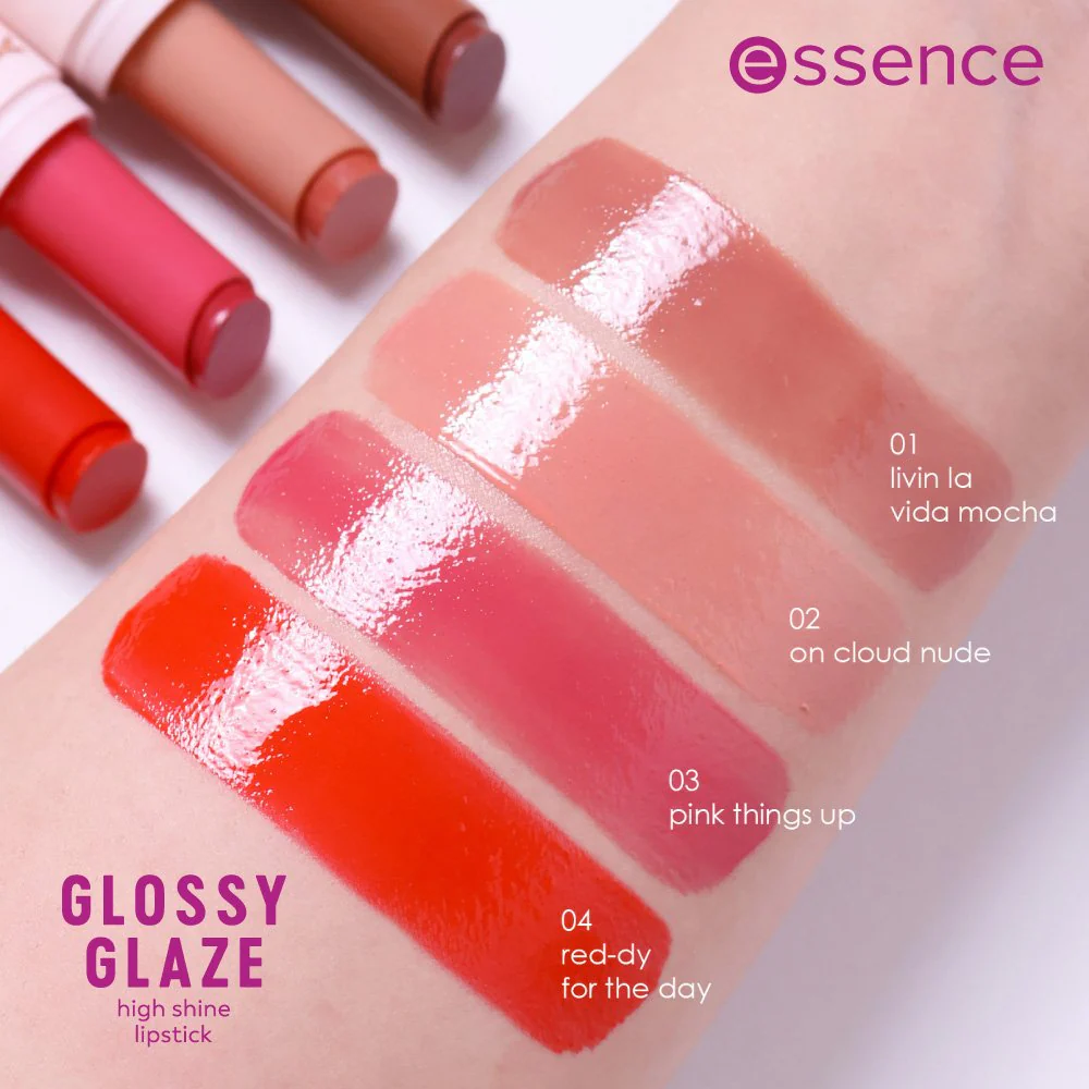 ESSENCE GLOSSY GLAZE LIPSTICK
