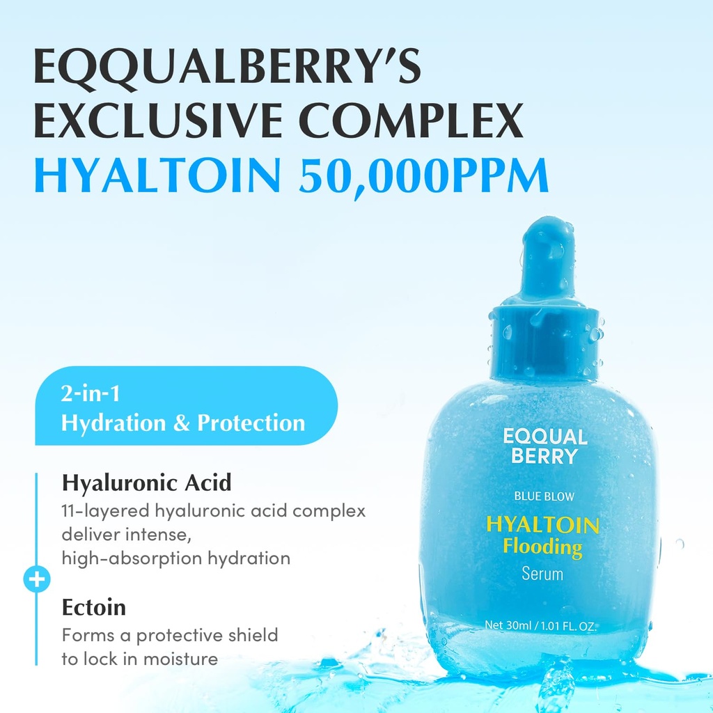 EQQUALBERRY HYALTOIN FLOODING SERUM 30 ML