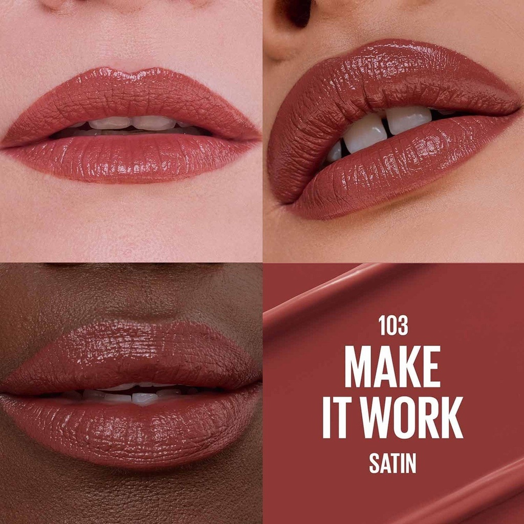 MAYBELLINE MAYBE IT'S SERUM LIPSTICK 