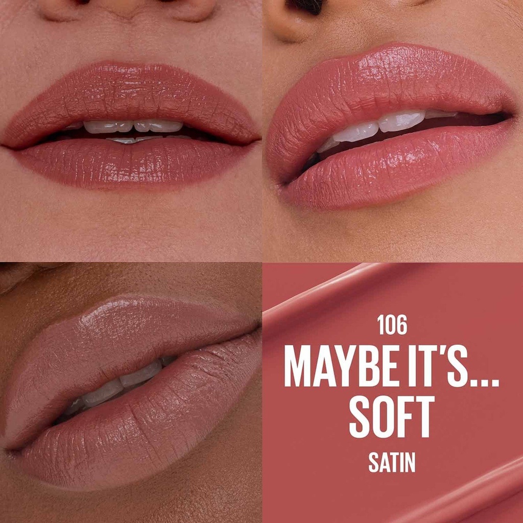 MAYBELLINE MAYBE IT'S SERUM LIPSTICK 