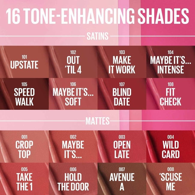 MAYBELLINE MAYBE IT'S SERUM LIPSTICK 