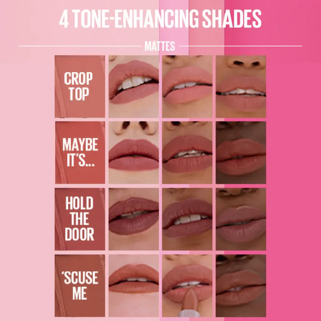 MAYBELLINE MAYBE IT'S SERUM LIPSTICK MATTE 