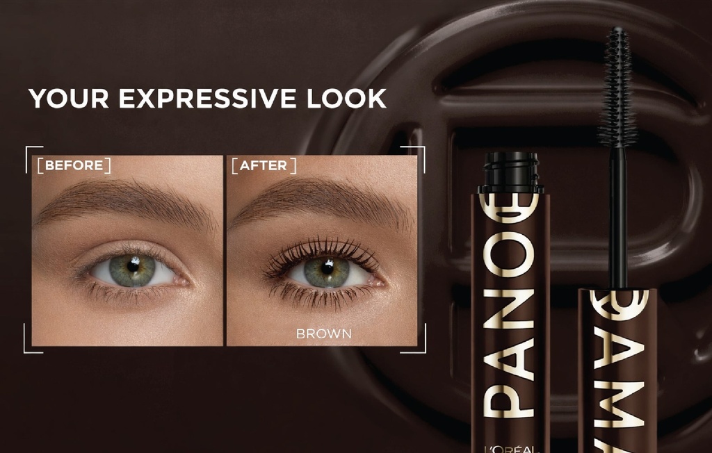 L'OREAL MASCARA PANORAMA BROWN