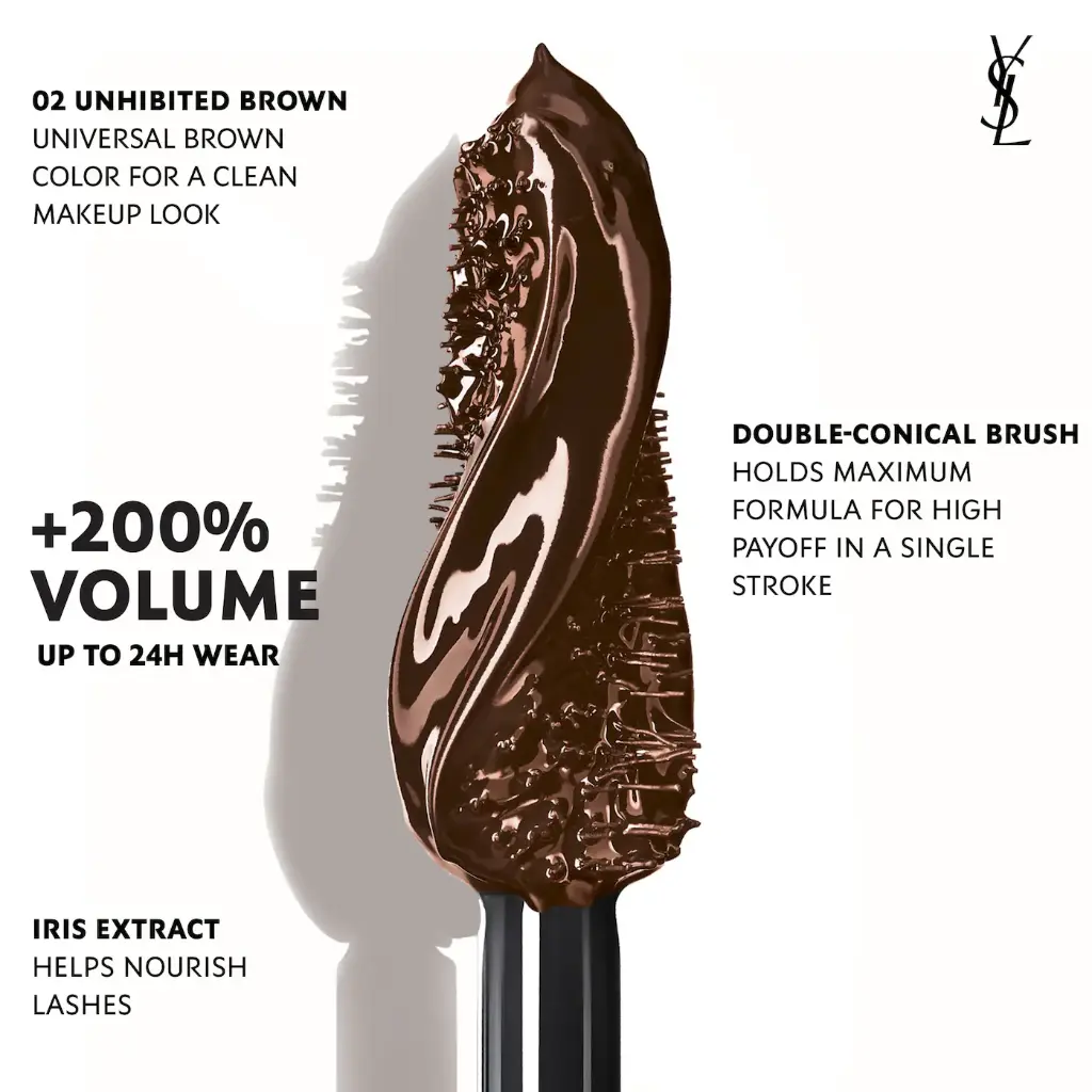 YSL LASH CLASH MASCARA BROWN 02