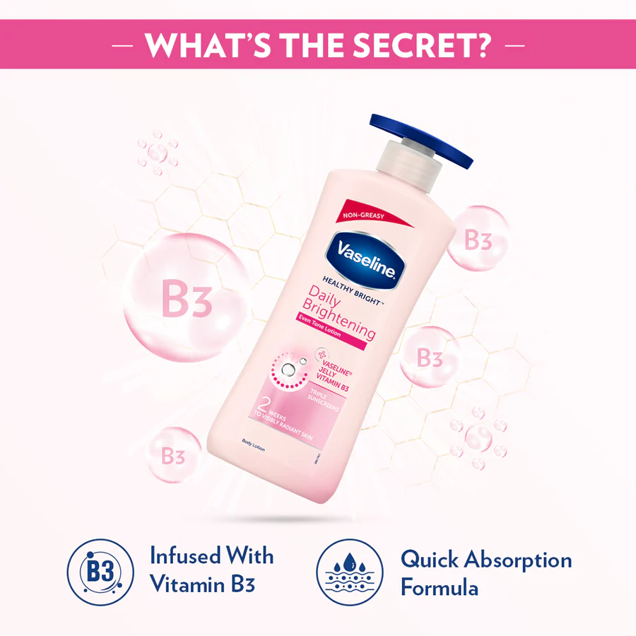 VASELINE DAILY BRIGHTENING 725 ML 