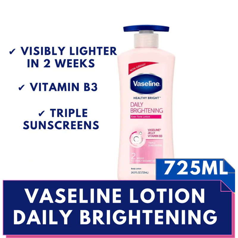 VASELINE DAILY BRIGHTENING 725 ML 