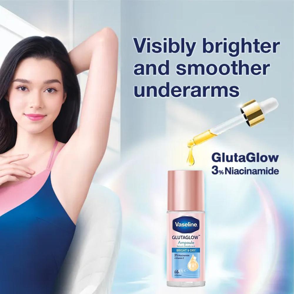 VASELINE GLUTA-GLOW AMPOULE BRIGHT & DRY