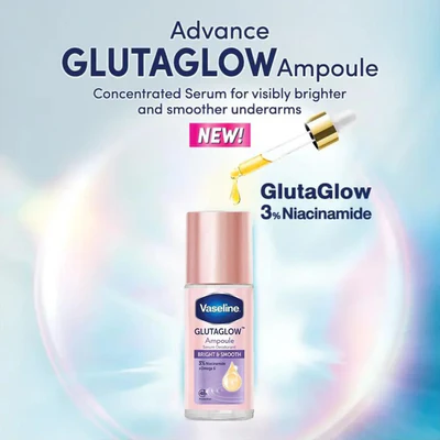 VASELINE GLUTA-GLOW AMPOULE BRIGHT & SMOOTH