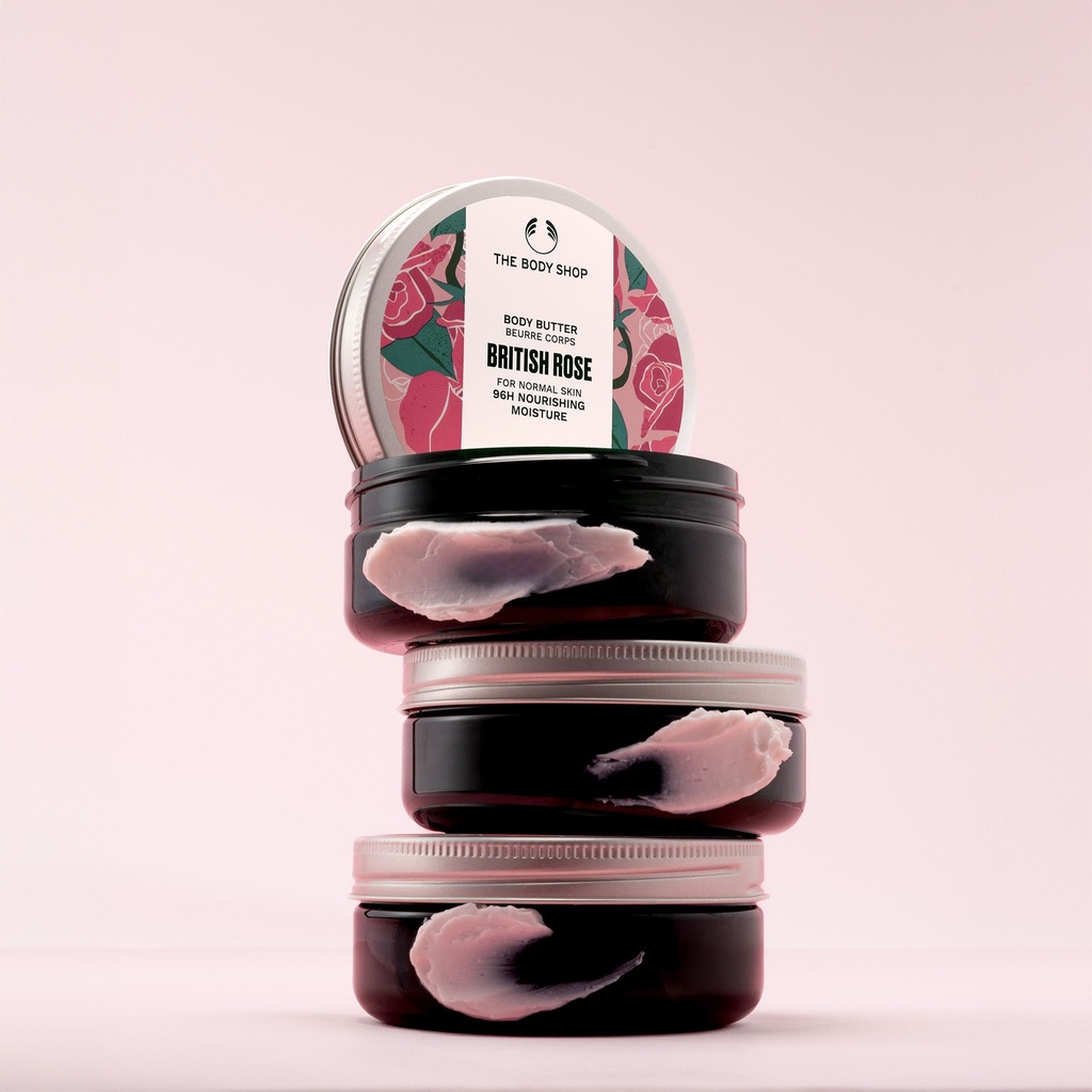 THE BODY SHOP BRITISH ROSE BUTTER 200 ML 