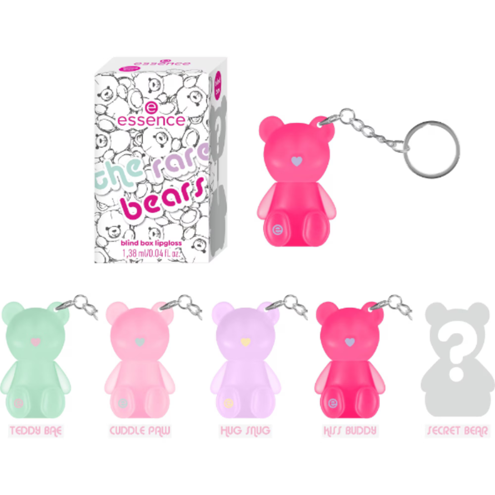 ESSENCE THE RARE BEARS BLIND BOX LIPGLOSS 