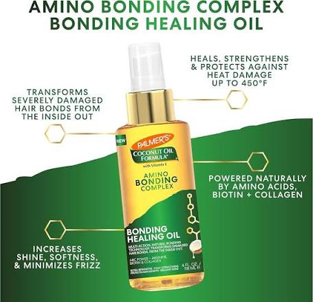 PALMER'S AMINO BONDING COMPLEX HEALING OIL 118 ML 