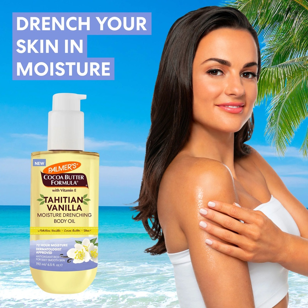 PALMER'S TAHITIAN VANILLA BODYOIL 192 ML