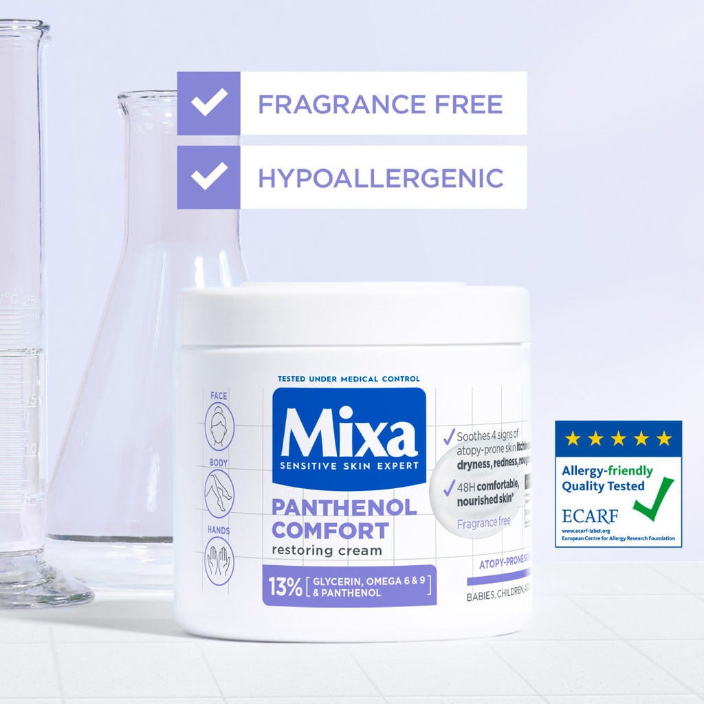 MIXA PANTHENOL COMFORT CREAM 400 ML 