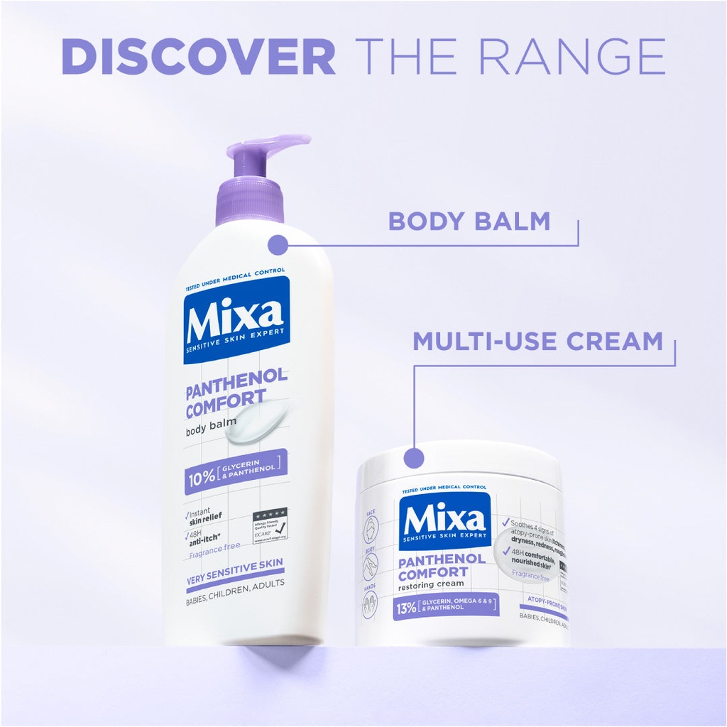 MIXA PANTHENOL COMFORT CREAM 400 ML 