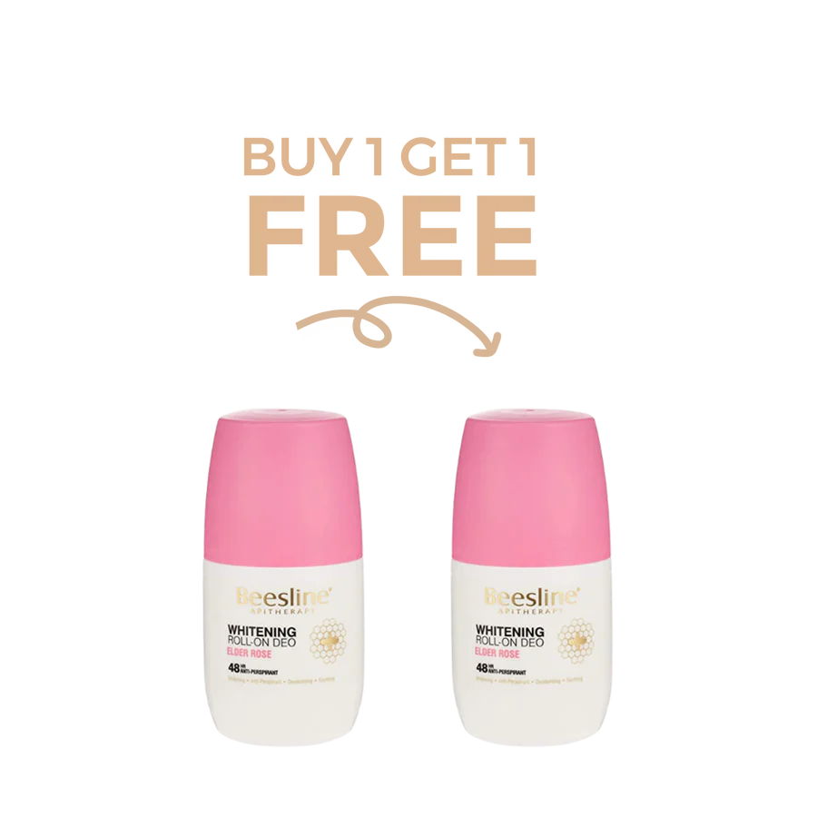 BEESLINE GIFTSET WHITENING ROLL ON DEO - ELDER ROSE (1+1)