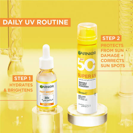 GARNIER AIR-MIST SUNSCREEN SPF50+ 75 ML 
