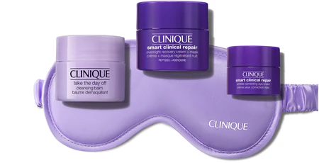 CLINIQUE NIGHT ROUTINE MINI KIT 