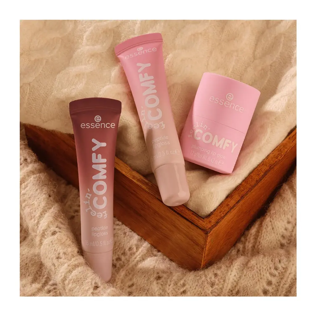 ESSENCE FEELIN COMFY PEPTIDE LIPGLOSS