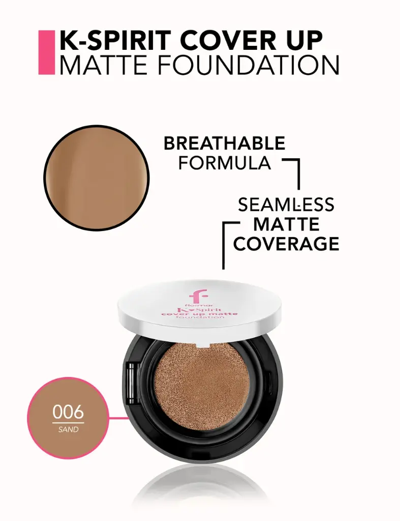 FLORMAR K-Spirit Cover Up Matte Finish Foundation