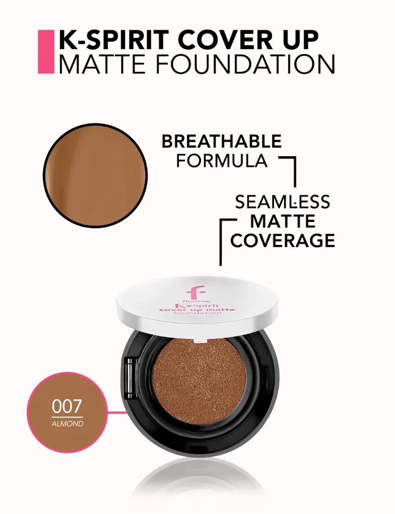 FLORMAR K-Spirit Cover Up Matte Finish Foundation