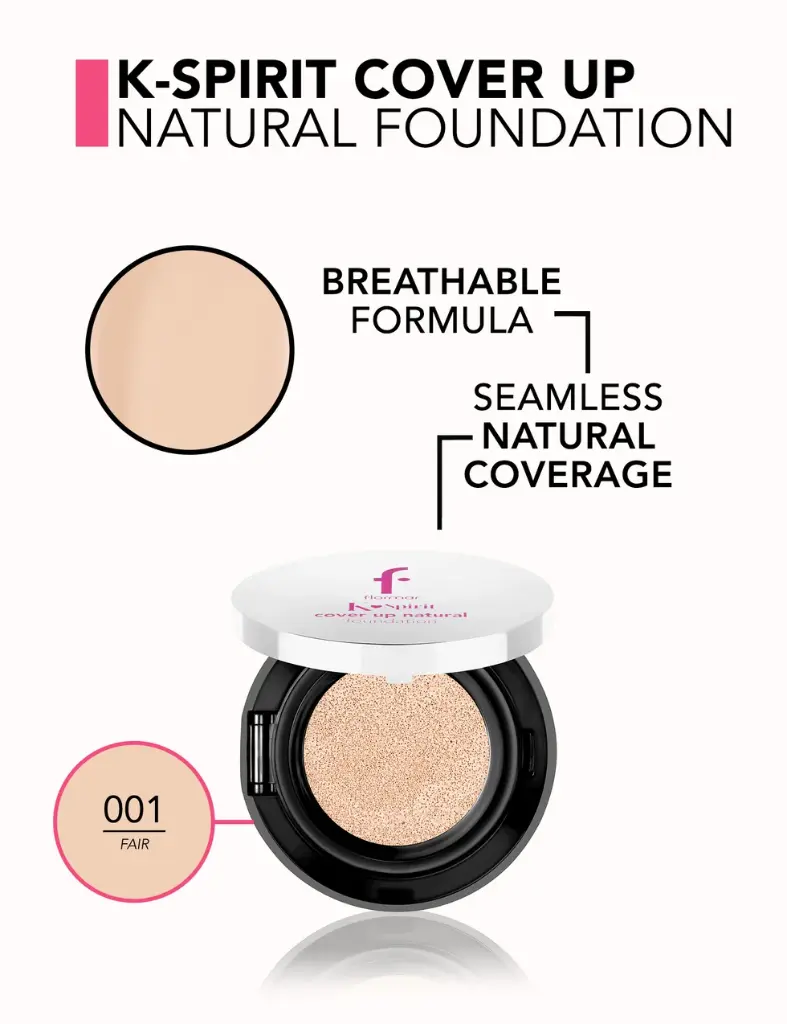 FLORMAR K-Spirit Cover Up Natural Finish Foundation
