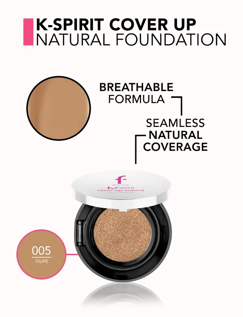 FLORMAR K-Spirit Cover Up Natural Finish Foundation