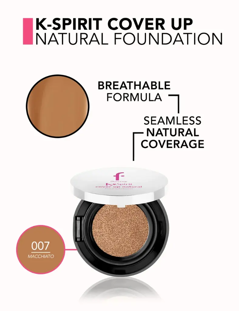 FLORMAR K-Spirit Cover Up Natural Finish Foundation