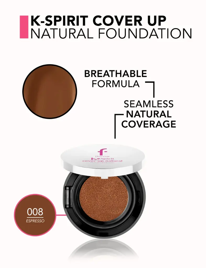 FLORMAR K-Spirit Cover Up Natural Finish Foundation