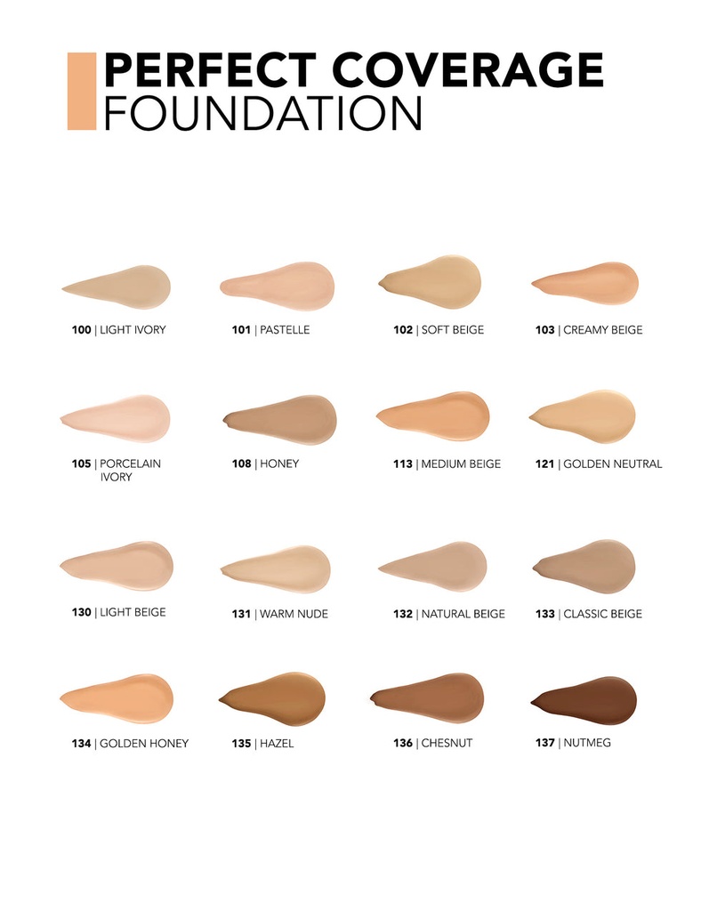 FLORMAR Perfect Coverage Foundation – New