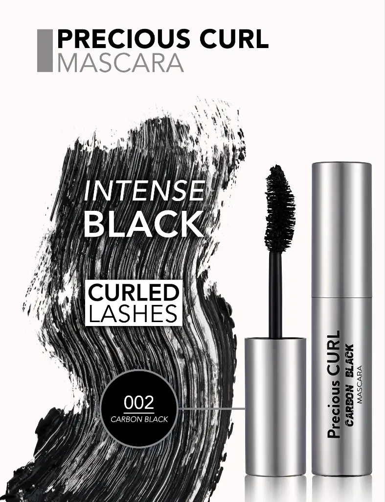 FLORMAR PRECIOUS CURL MASCARA CARBON BLACK 