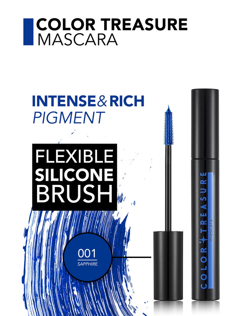 FLORMAR COLOR TREASURE MASCARA