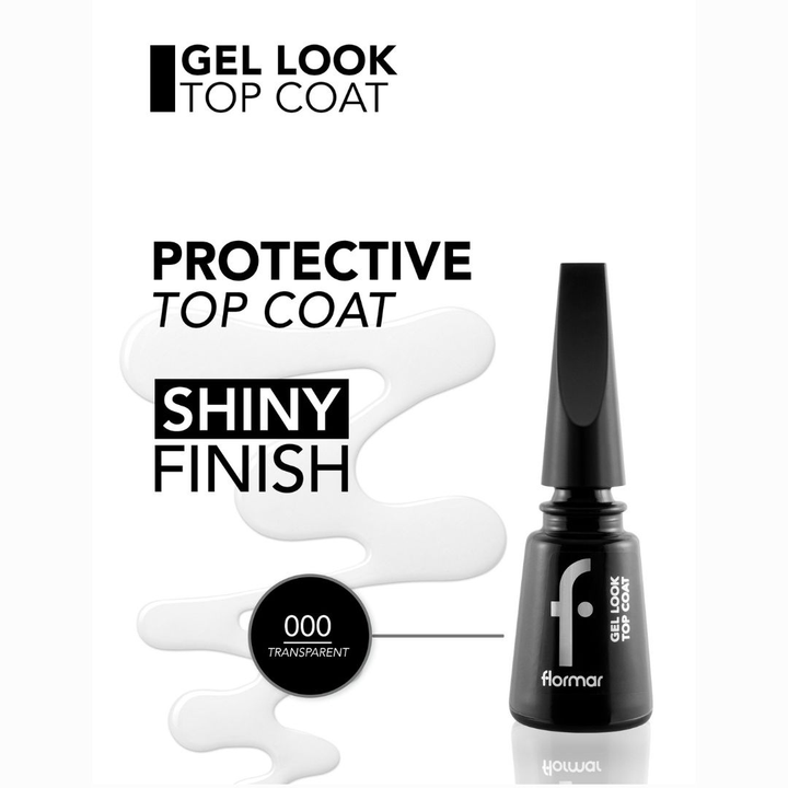 FLORMAR GEL LOOK TOP COAT 