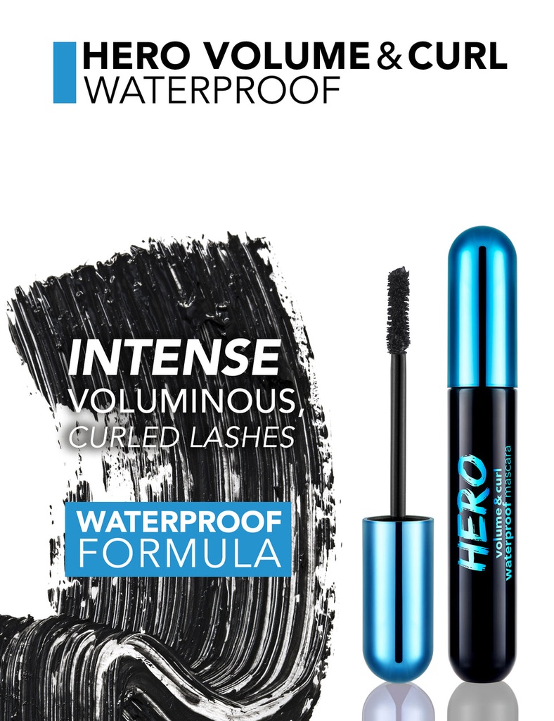 FLORMAR Hero Volume & Curl Mascara WP