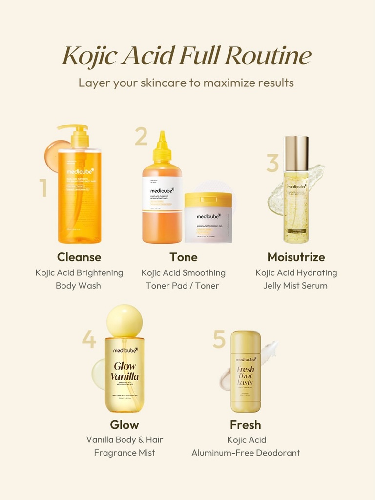 MEDICUBE GLOW VANILLA HAIR BODY FRAGRANCE MIST 100 ML