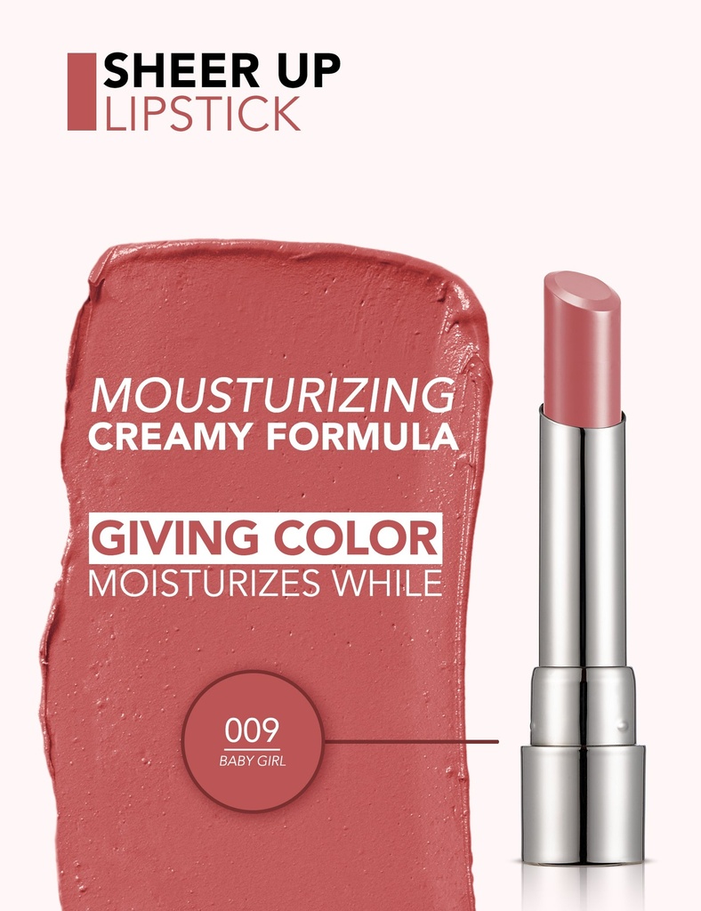 FLORMAR Sheer Up Lipstick