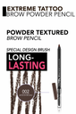 FLORMAR Extreme Tattoo Brow Powder Pencil
