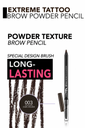 FLORMAR Extreme Tattoo Brow Powder Pencil