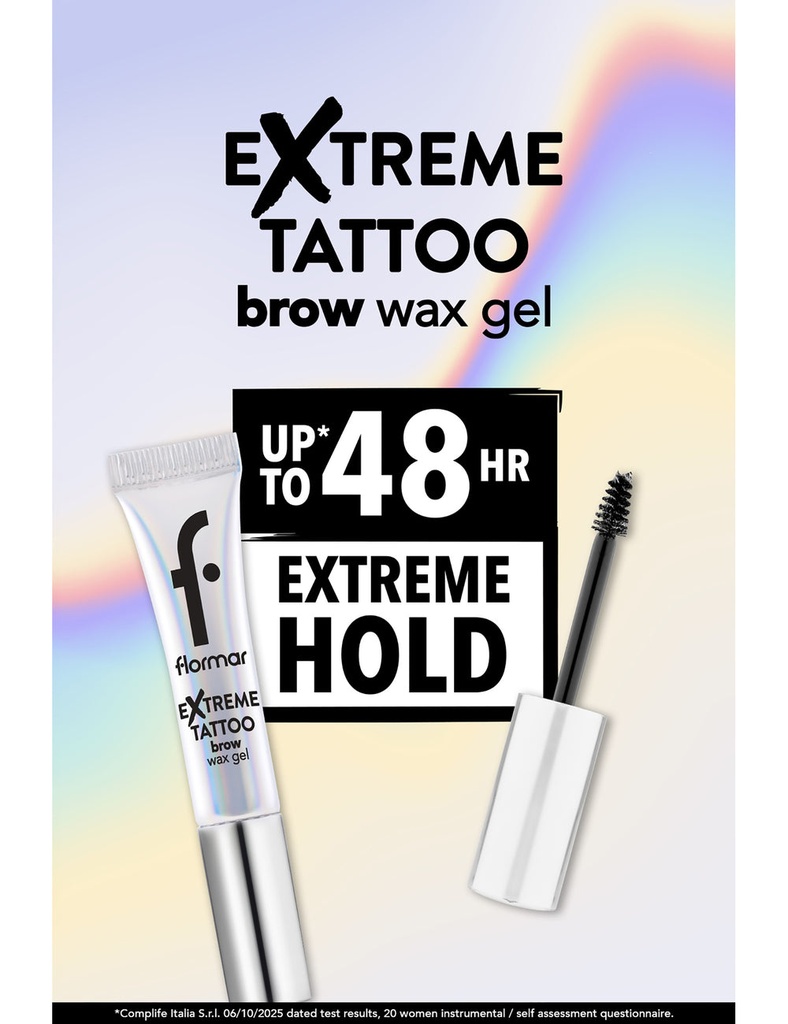FLORMAR Extreme Tattoo Brow Wax Gel