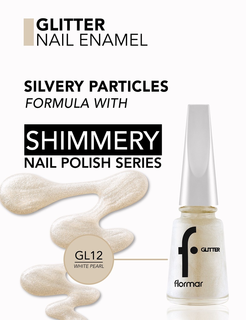FLORMAR GLITTER NAIL ENAMEL 
