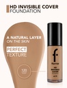 FLORMAR Invisible Cover Hd Foundation