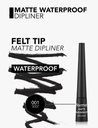 FLORMAR Matte Waterproof Dipliner Black