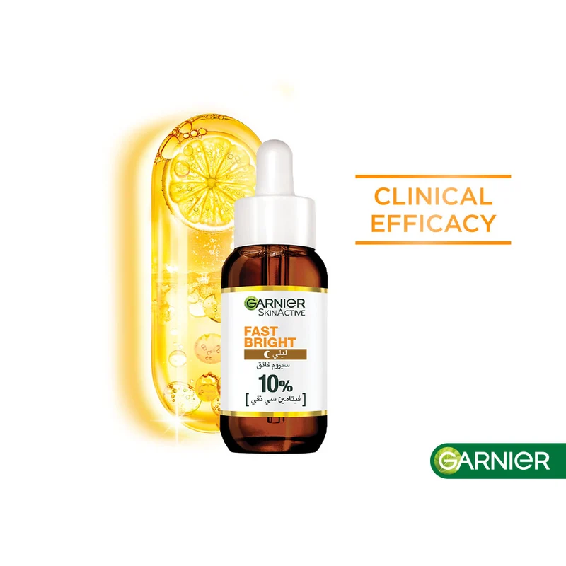 GARNIER FAST FAIRNESS NIGHT SERUM 30 ML